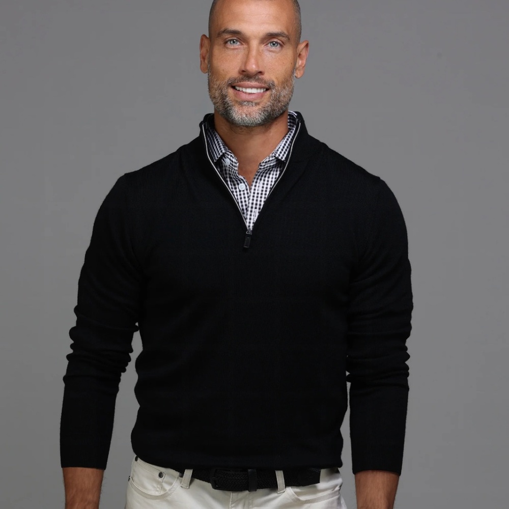 Men's Quarter Zip Performance Fleece Pullover